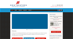Desktop Screenshot of erikbentzen.com