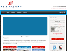 Tablet Screenshot of erikbentzen.com